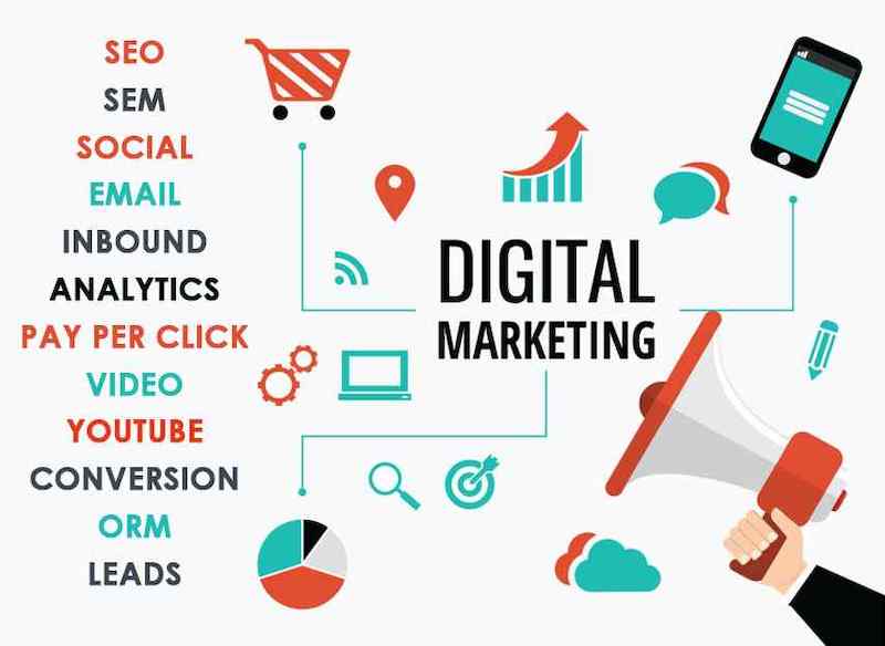 Ngành Digital Marketing là công việc tiếp thị trên nền tảng số